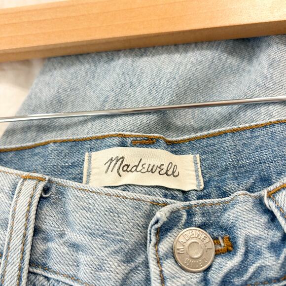 Madewell The Perfect Vintage Jean Light Wash High Rise Straight Leg 26 EUC - Picture 3 of 10